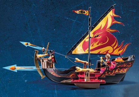 PLAYMOBIL Novelmore 70641 Statek Ognia Wojowników