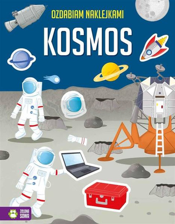 Ozdabiam naklejkami. Kosmos