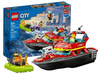 LEGO CITY 60373 ŁÓDŹ STRAŻACKA zestaw klocków dla dzieci +5 lat