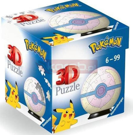 Puzzle 3D Kula: Pokemon Heal Ball