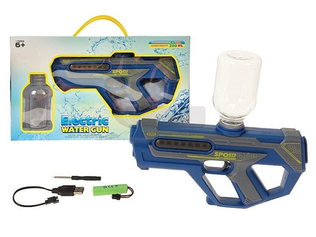 Pistolet na wodę elektryczny światło USB MIX