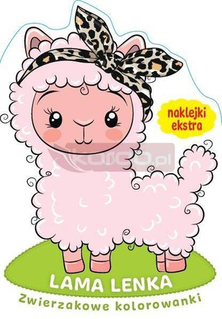 Zwierzakowe kolorowanki. Lama Lenka