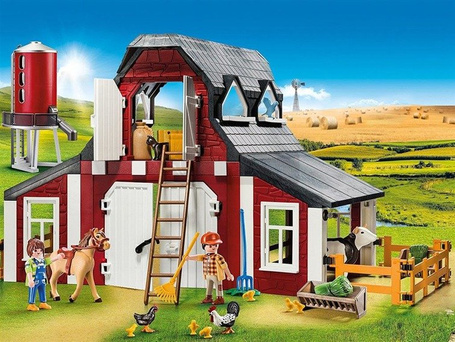 Playmobil 9315 Gospodarstwo rolne z silosem