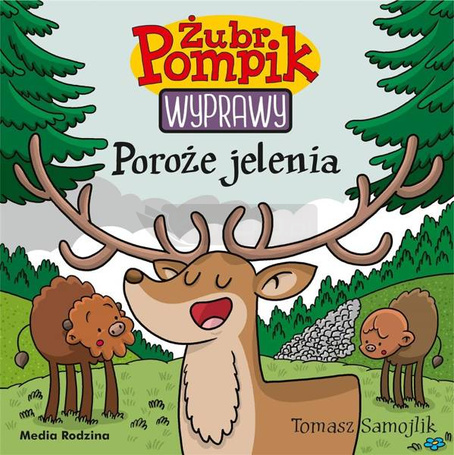 Żubr Pompik. Wyprawy T.21 Poroże jelenia