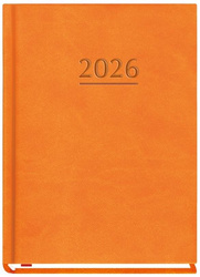 Terminarz 2026 A6 tygodniowy Ola pomarańczowy