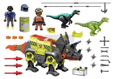 PLAYMOBIL Dino Rise 70928 Maszyna bojowa