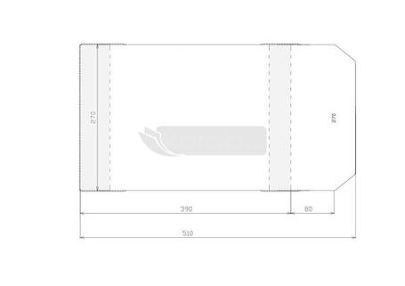 Okładka regulowana 270x470mm (50szt)