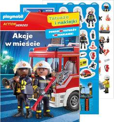 Playmobil Action Heroes. Tatuaże i naklejki
