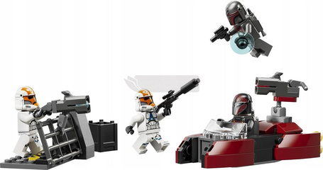 KLOCKI LEGO STAR WARS 75449 Oblężenie Mandalory zestaw bitewny, zestaw +6