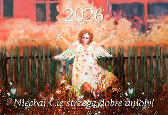 Kalendarz 2026 trójdzielny Niechaj Cię strzegą