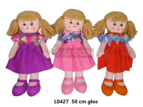 Lalka z głosem 50cm MIX
