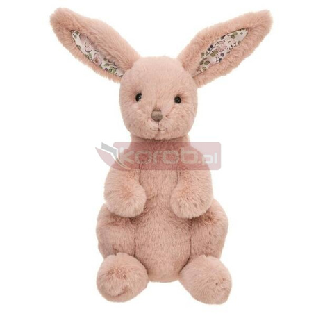 Króliczek Enrico różowy 23cm