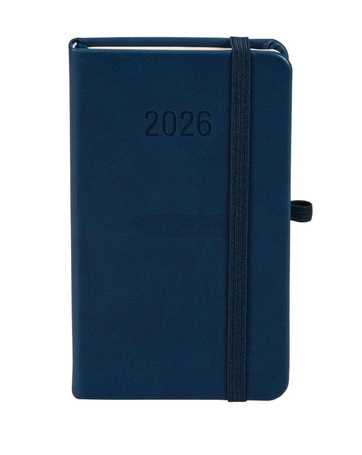 Kalendarz 2026 A6 Memofix TDW granatowy