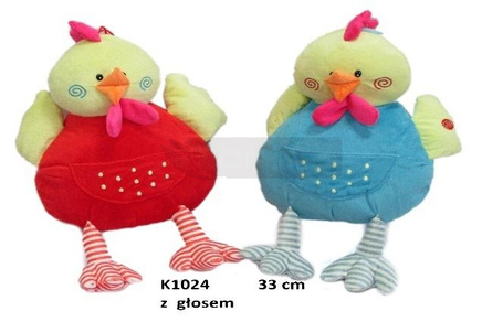 Kaczka z głosem 33cm MIX