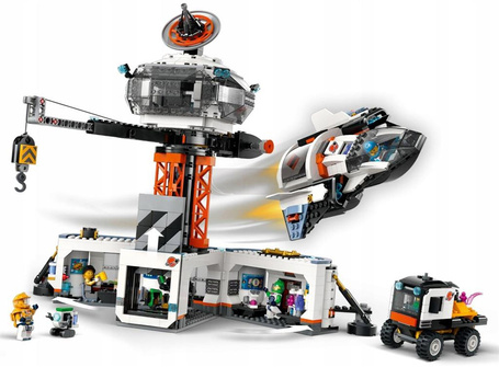 LEGO CITY SPACE 60434 STACJA KOSMICZNA I STANOWISKO STARTOWE RAKIETY