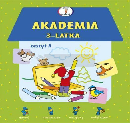 Akademia 3-latka. Zeszyt A