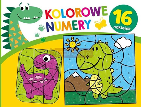 Kolorowe numery. Dinozaury