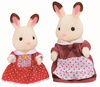 Sylvanian Families Rodzina królików z czekoladowymi uszkami