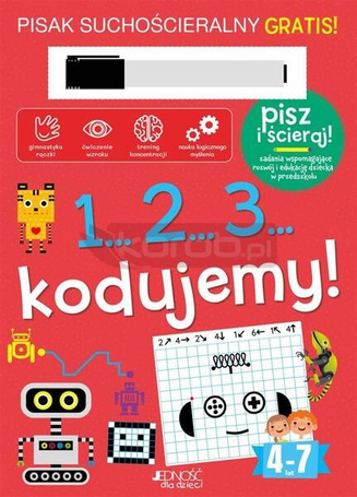 1...2...3... kodujemy! Książka z pisakiem..