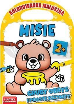 Kolorowanka maluszka. Misie