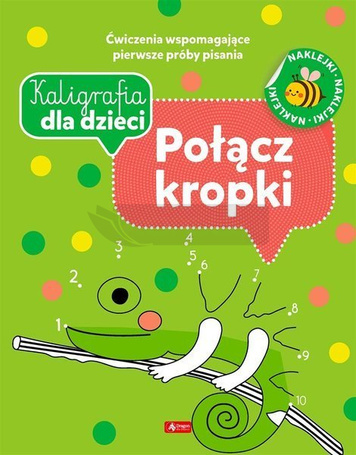 Kaligrafia dla dzieci. Połącz kropki