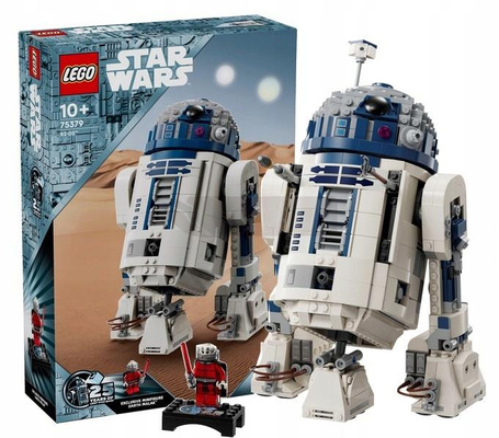 LEGO STAR WARS 75379 R2-D2 zestaw klocków +10 lat