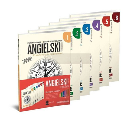Angielski w tłumaczeniach. Gramatyka komplet 1-6