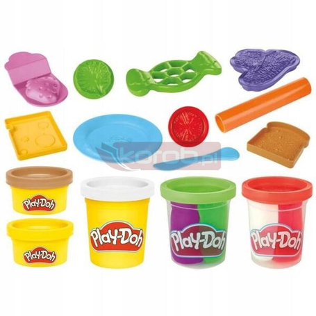 PLAY DOH CIASTOLINA ZESTAW KITCHEN CREATIONS Sandwich Kanapki F5746