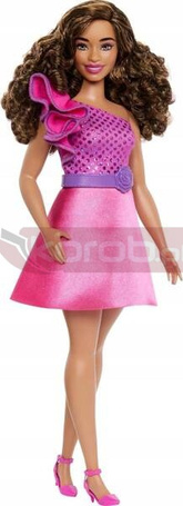 LALKA BARBIE FASHIONISTAS CURVY NR 225 HRH22