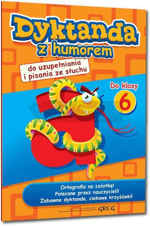 Dyktanda z humorem do klasy 6