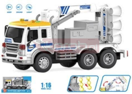 Ciężarówka 1:16 światło dźwięk