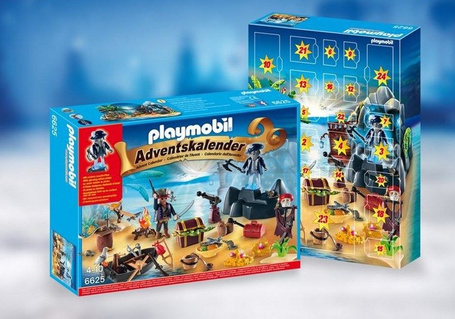 PLAYMOBIL 6625 Kalendarz adwentowy Tajemicza piracka wyspa skarbów