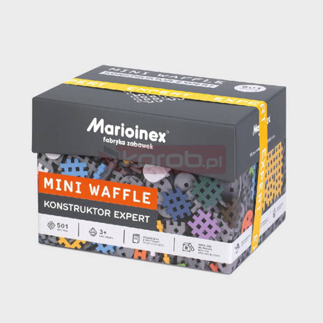 Klocki  Mini Waffle Konstruktor Expert 501 elementów