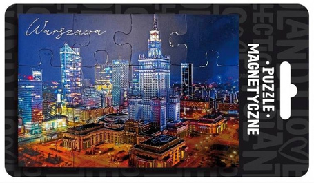 Magnes puzzle Warszawa ILP-MAG-PUZZ-WAR-01