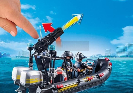 Playmobil 9362 Ponton Jednostki specjalnej