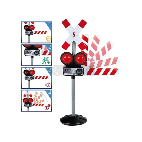 Przejazd kolejowy ze światłem i dźwiękiem