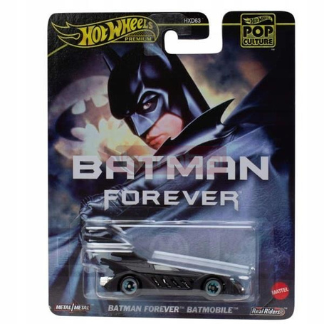 HOT WHEELS PREMIUM POP CULTURE BATMAN FOREVER Batmobile HVJ39