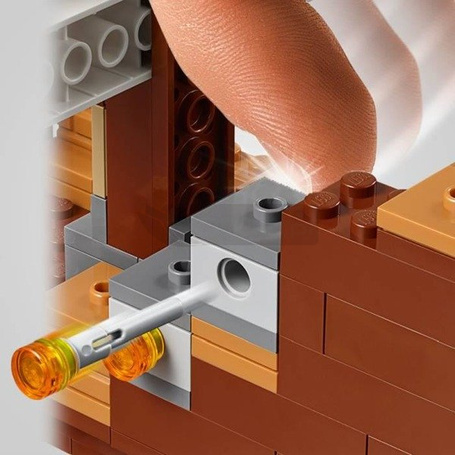 Klocki Minecraft 21152 BigFig - Steve z papugą