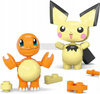 MEGA CONSTRUX KLOCKI 40 elementów POKEMON CHARMANDER I PICHU + 2 Pokeball HXP13