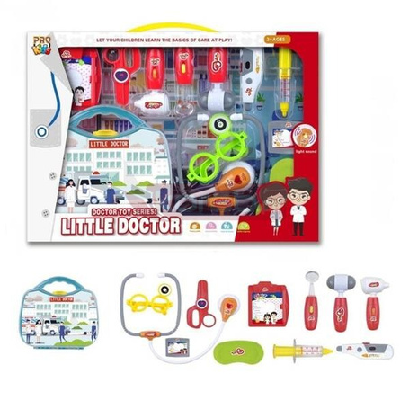 Zestaw lekarza z walizką