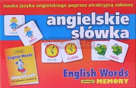Gra Memory Angielskie Słówka