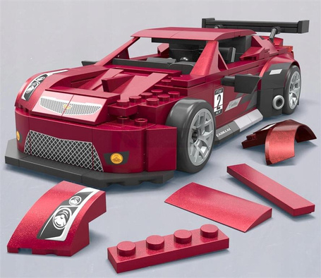 KLOCKI MEGA HOT WHEELS CADILLAC zestaw Kolekcjonerski pojazd + autko HRY18