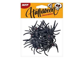 Pająk plastikowy 7cm 12szt
