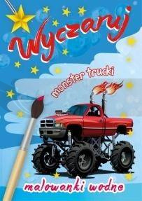 Malowanki wodne. Wyczaruj monster trucki