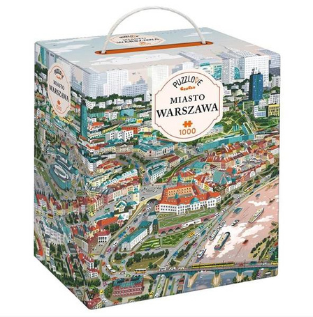 Puzzlove CzuCzu Miasto Warszawa 1000 el. puzzle