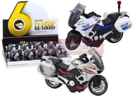 Motocykl z napędem frykcyjnym 1:10 MIX