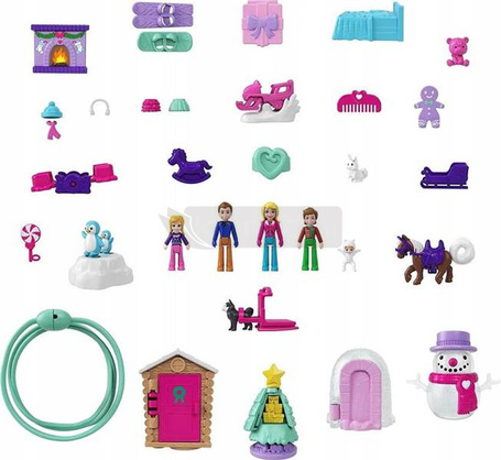 Lalka Polly Pocket Kalendarz adwentowy GYW07