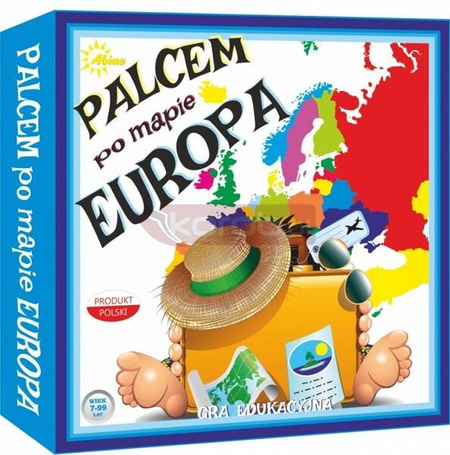  Gra Palcem po mapie - Europa