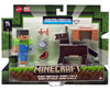 MINECRAFT FIGURKA SUNNY pikselowa figurka, OSIOŁ + akcesoria HTL90
