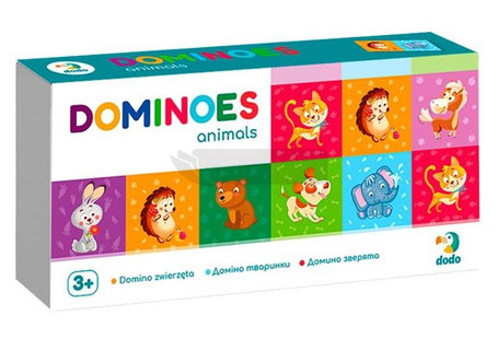 Domino Zwierzęta 29 elementów